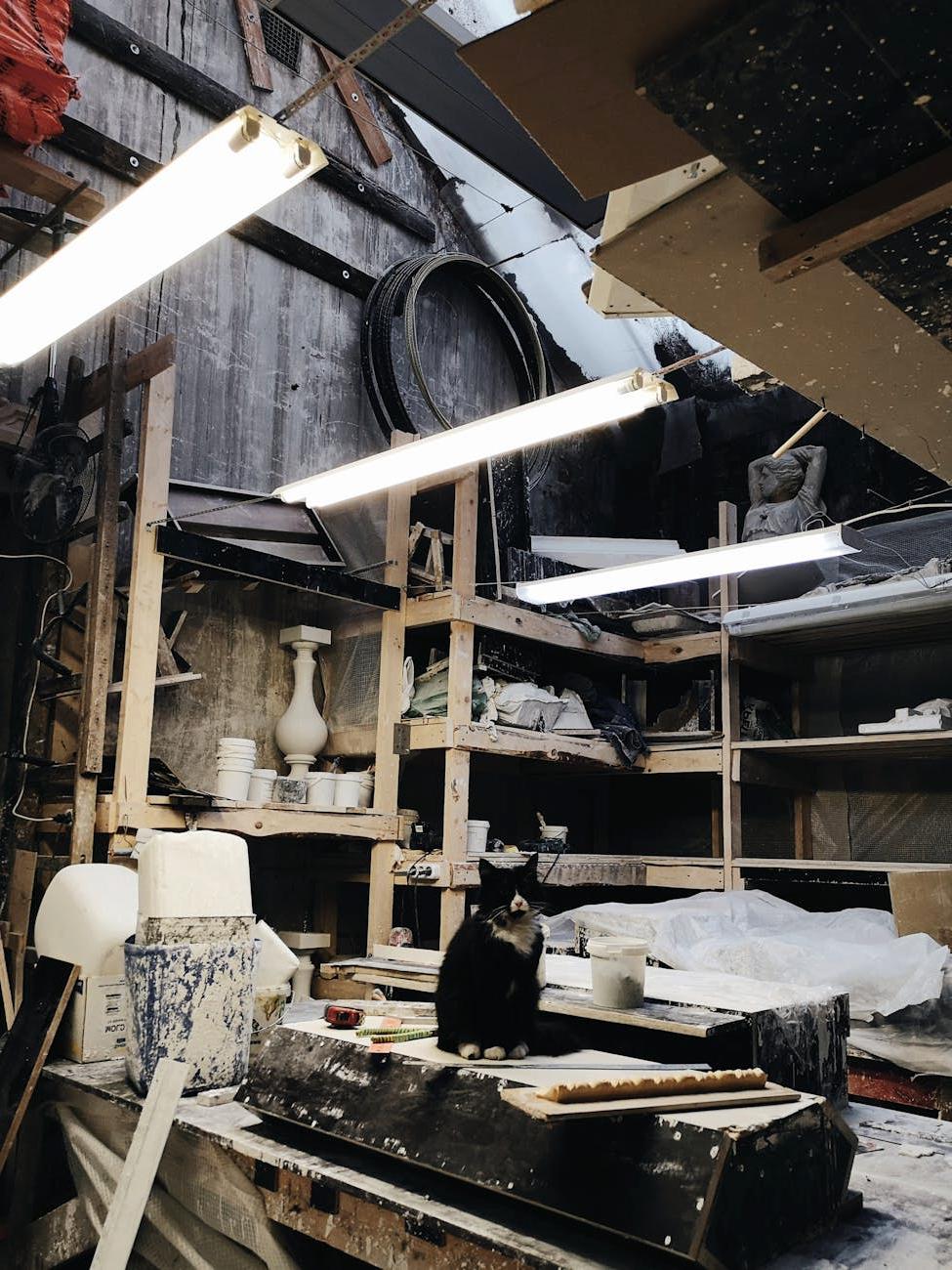 Atelier de sculptat în lemn